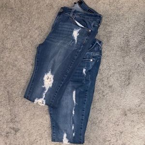 2 pairs Size 11 Woman Judy Blue